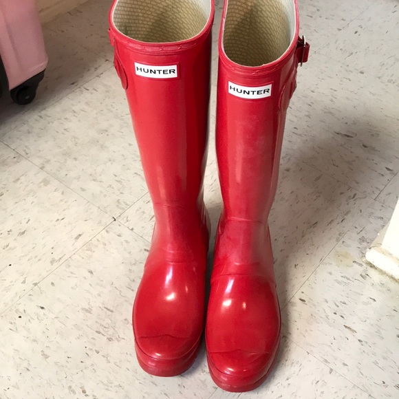 poshmark hunter rain boots